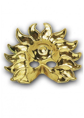 Maschera sole oro - maschera,