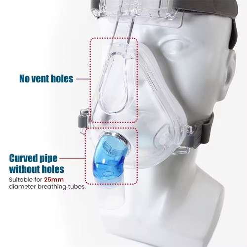 Maschera nasale con copricapo