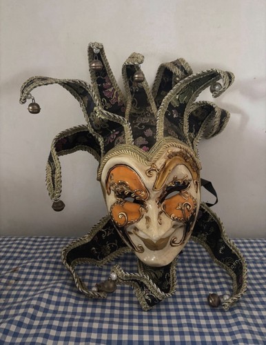Maschera veneziana jolly - maschera,