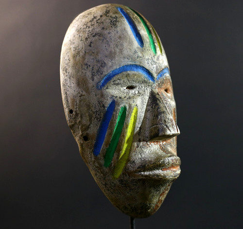 Maschera lega africana legno - africana,