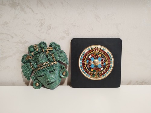 Set pezzi maschera - 2, azteca