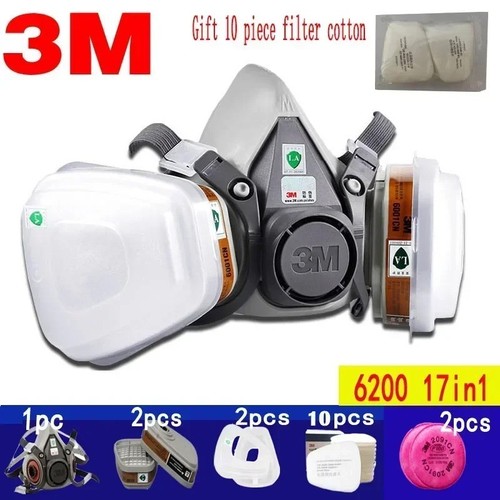Maschera antigas 6200 - maschera, 3m