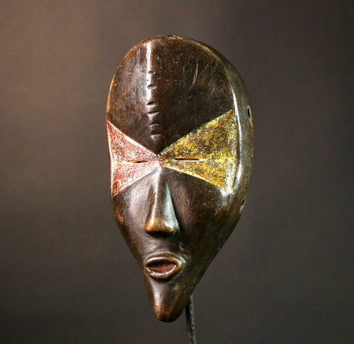 Maschera lega africana - africana, legno