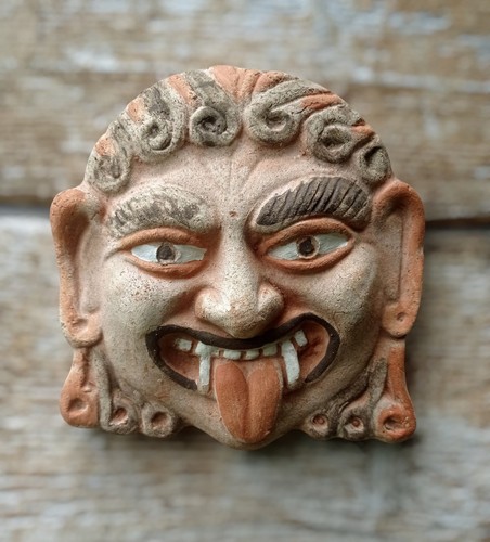 Maschera testa gorgona - testa,