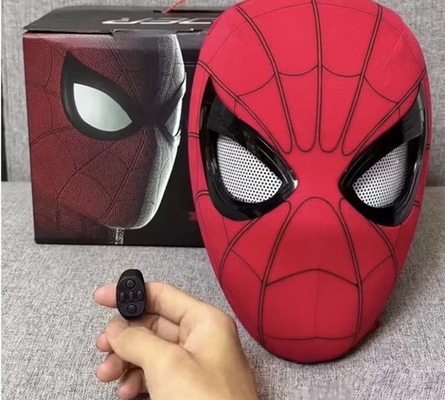 Maschera spider man con occhi - con,