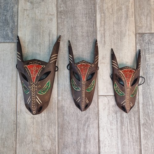 Maschera legno boes - in,