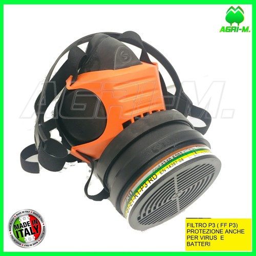 Maschera anti gas con filtro - , a