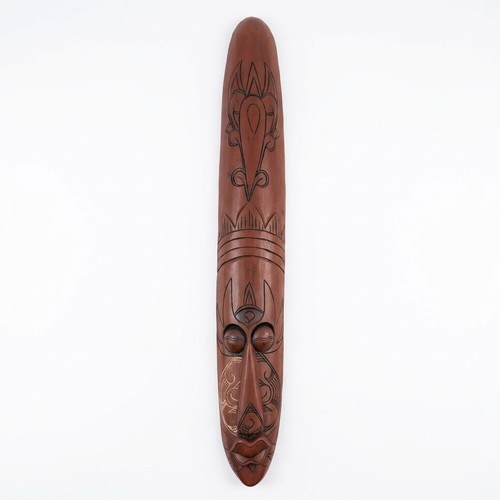 Maschera etnica legno - legno, scolpito